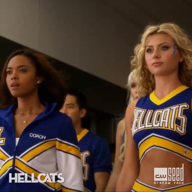The CWのインスタグラム：「This squad came to win. Stream #Hellcats free on @cwseed!」