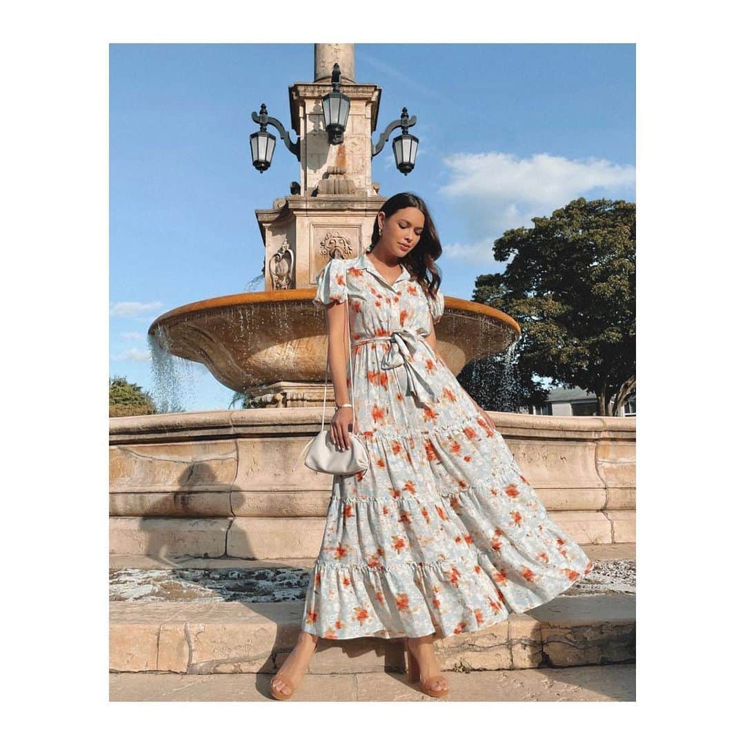 のインスタグラム：「Daydream muse ✨ The lovely @melodydelafe in our Eveleigh dress. Tap through today’s story for our favorite #MISAmuse looks of the week. #MISAworld」