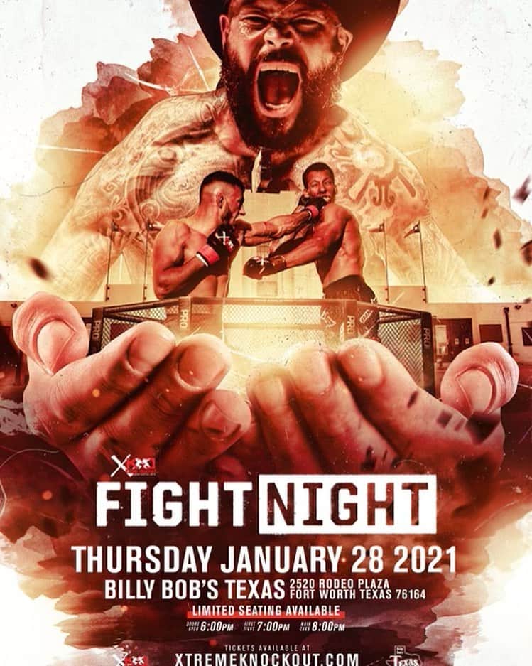 ランス・アーチャーさんのインスタグラム写真 - (ランス・アーチャーInstagram)「This Saturday!!! @xtremeknockout is BACK!  Go chk them out and see some kick AZZZZ MMA in Ft Worth TX!」1月27日 9時05分 - lance_hoyt