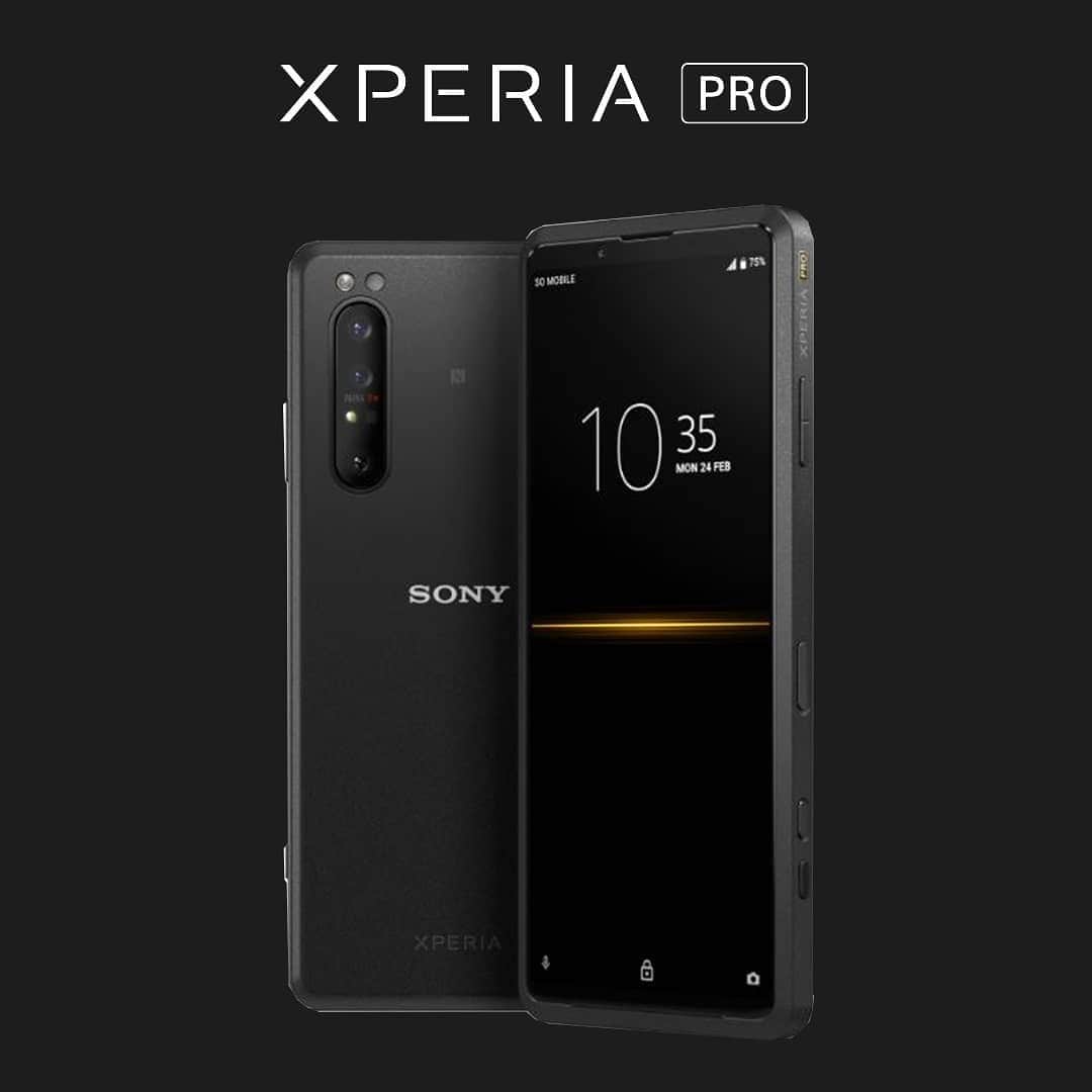 Sony Mobileさんのインスタグラム写真 - (Sony MobileInstagram)「Featuring HDMI connectivity and optimized 360°antenna design, the tailor-made Xperia PRO is now availabe in the US for professionals in the field.  #SonyXperia #Sony #XperiaPRO #Professional」1月27日 20時18分 - sonyxperia