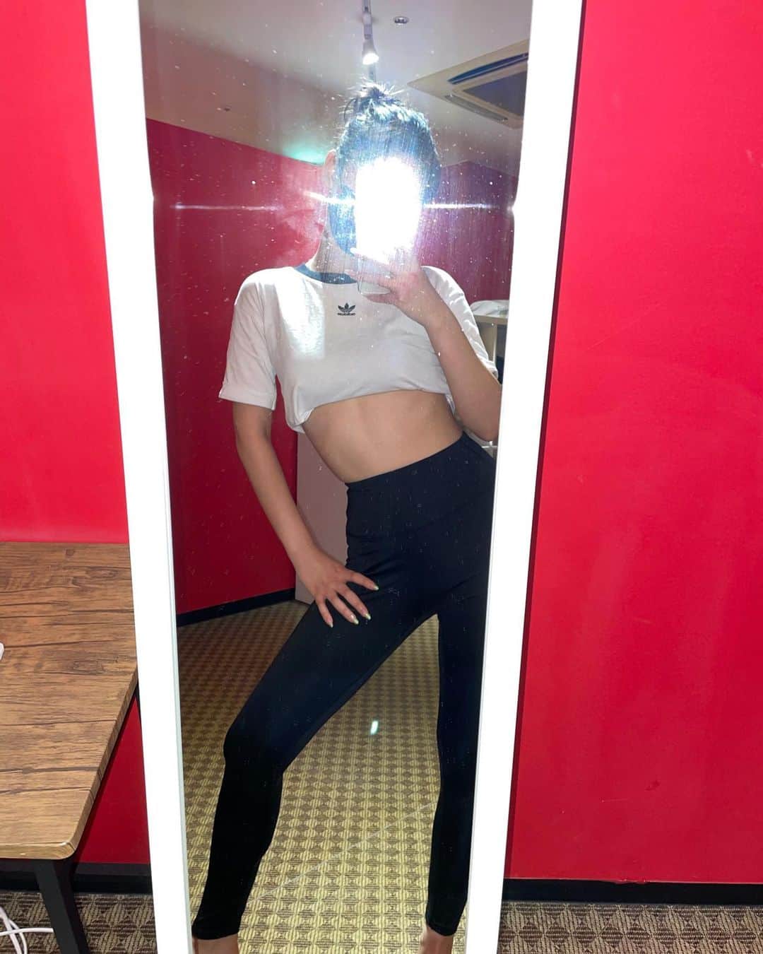 渡邊真由のインスタグラム：「きょうもいてきた🥊🖤 #shapit」
