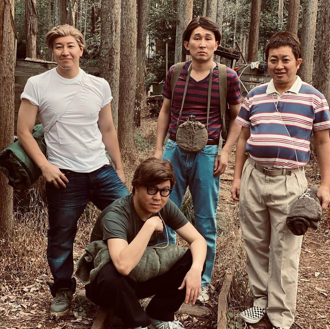 長田庄平のインスタグラム：「【スタンドバイミー】  #永遠の友 #チョコンヌ #有吉の壁 #チョコレートプラネット #シソンヌ」