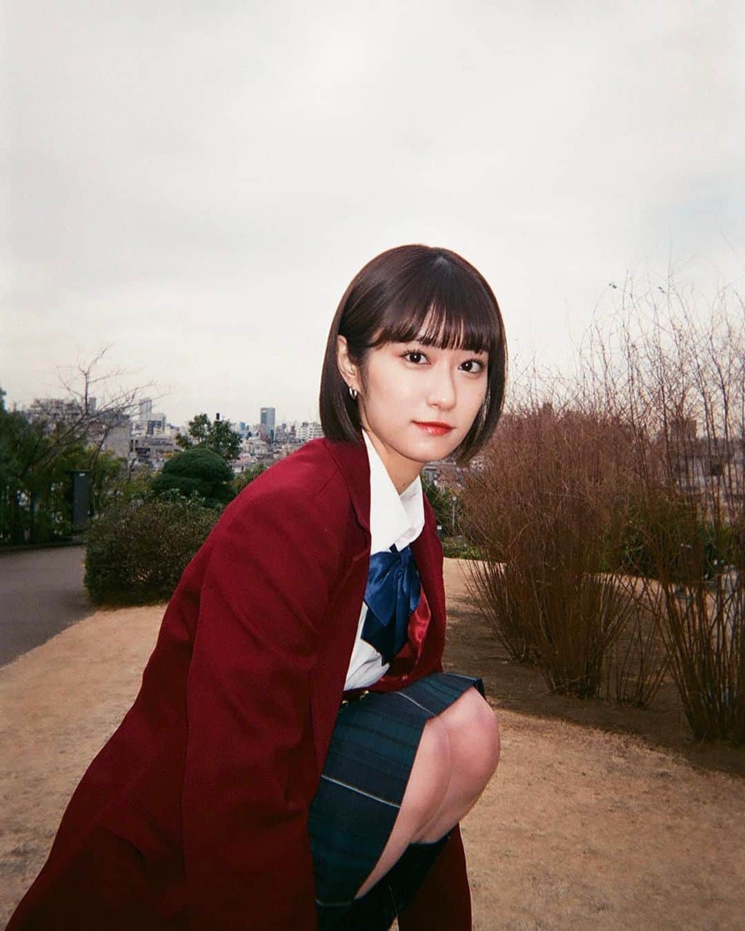 広瀬ちひろさんのインスタグラム写真 - (広瀬ちひろInstagram)「【1996年生まれ24歳、学生服にテンションが上がる】」1月27日 19時49分 - chi_hirose