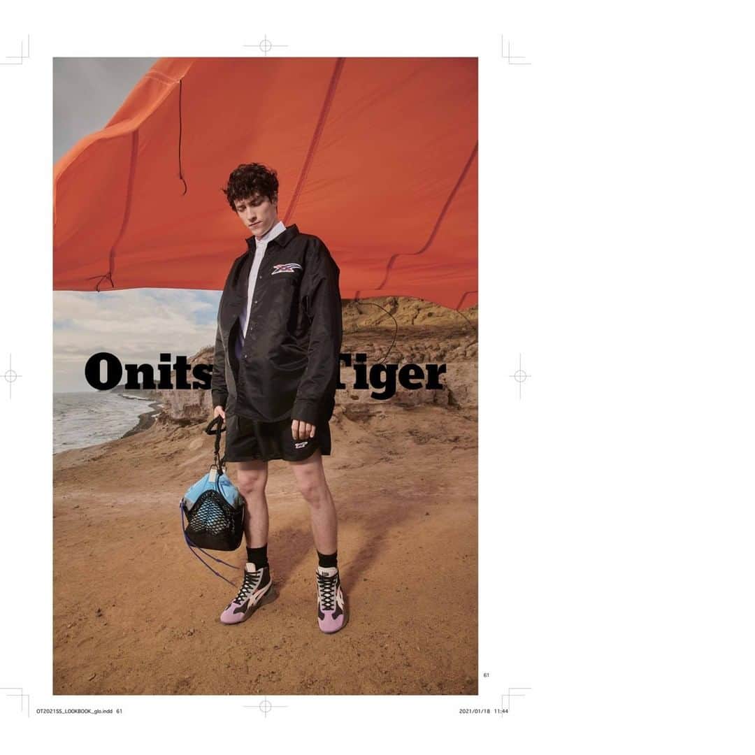 アンドレアポンピリオのインスタグラム：「ONITSUKA TIGER SPRING SUMMER 2021 COLLECTION  @onitsukatigerofficial  @onitsukatigerjp  @onitsukatigeritaly   Creative Direction by Andrea Pompilio  #ONITSUKATIGER #ONITSUKAATTITUDE #SS21COLLECTION  #ANDREAPOMPILIO #LoveMeForeverOrNever #tokyo  #Milano」