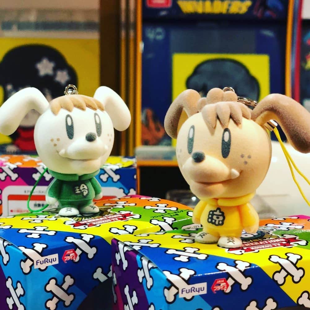 田中秀幸のインスタグラム：「ジェネ犬フロッキーキーホルダー ＃ジェネ犬　＃ジェネ高　＃ジェネレーションズ高校TV #designerstoy」
