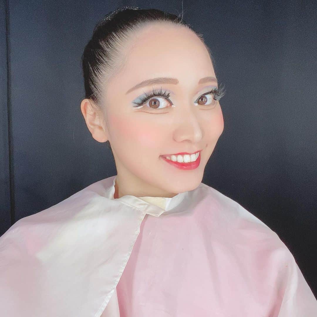 松浦景子さんのインスタグラム写真 - (松浦景子Instagram)「皆さんこんにちは。バレエ作品「てるてる坊主」主演の松浦景子です。  #なにこれ  #バレエメイク  #修正前  #バレエ大好き」1月27日 12時23分 - pinkpinks13