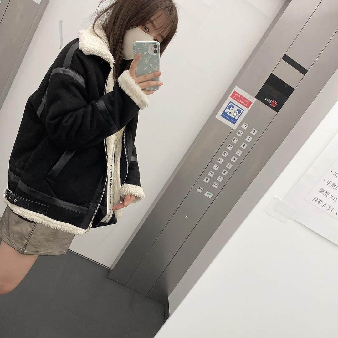 鎌田菜月さんのインスタグラム写真 - (鎌田菜月Instagram)「過疎。 #過去pic #beep #emoda #ootd #outerwear #mirrorselfie」1月27日 13時28分 - nacky_k829