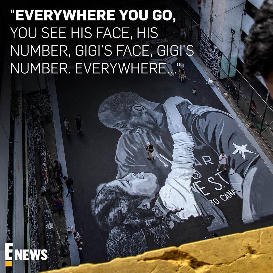 E! Onlineさんのインスタグラム写真 - (E! OnlineInstagram)「A legacy that transcends sports and borders. #TwentyFourever  📍Taguig, Philippines  📍Naples, Italy 📍Los Angeles, USA  📍Hundreds of murals across 30+ countries  (📷: Getty)」1月27日 13時46分 - enews
