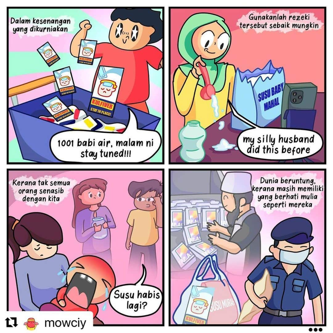 Koleksi Komik Malaysiaさんのインスタグラム写真 - (Koleksi Komik MalaysiaInstagram)「#Repost @mowciy with @make_repost ・・・ Kaya Ilmu 📚🧠 > kaya harta 💵💰 . . . Suka baca KOMIK MOWCIY? Jangan lupa  👍🏻 LIKE 💬 COMMENT 📥 SHARE ❤️ FOLLOW 🌼 . . . . .  #mowciykomik #komikmalaysia #gengkomik #komik #gengkomikmalaysia #lawak #lawakhambar #komikvideolar #komiklawak #hambar #lawakhambar #comics #comic #komikdigital #komikvideolar #komikstrip #komikmerapu #mememalaysia #lawakbodoh #komikkarikatür #digitaldrawing #bodo #memes #pkpp #lawaksekolah  #lawakhangit #lawaktahapdewa #funny #gelakpecahhabis #lawakbatak #babiair funnymemes」1月27日 15時43分 - tokkmungg_exclusive