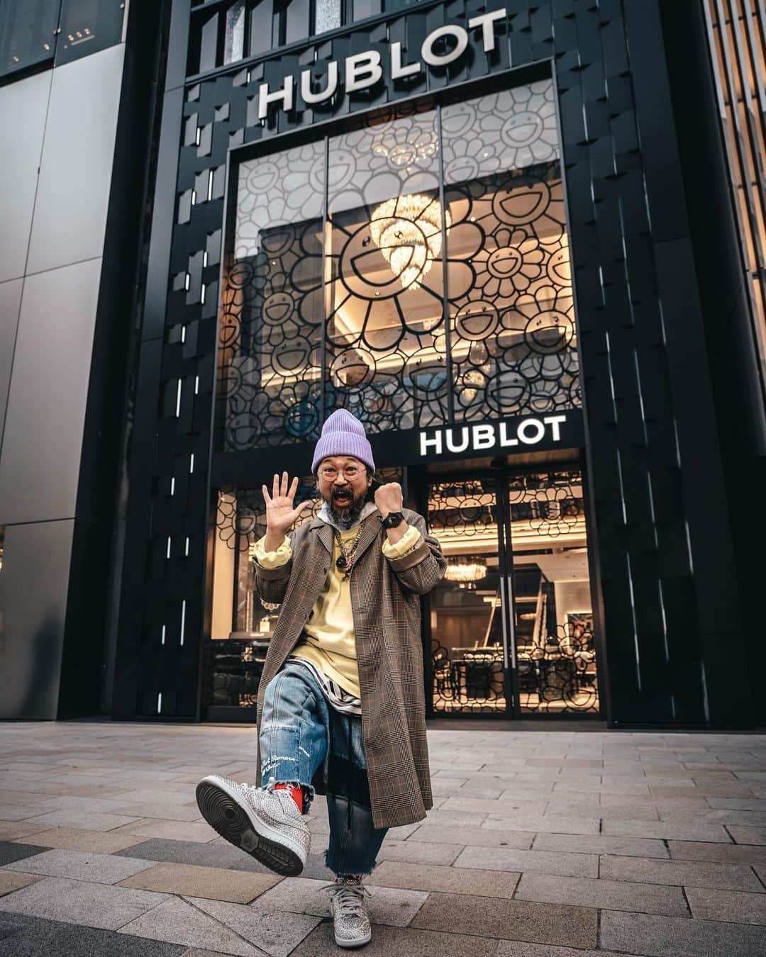 村上隆さんのインスタグラム写真 - (村上隆Instagram)「@hublot  @hublot_japan  @ricardoguadalupe  @jcbiver   📷 @rkrkrk」1月27日 16時12分 - takashipom