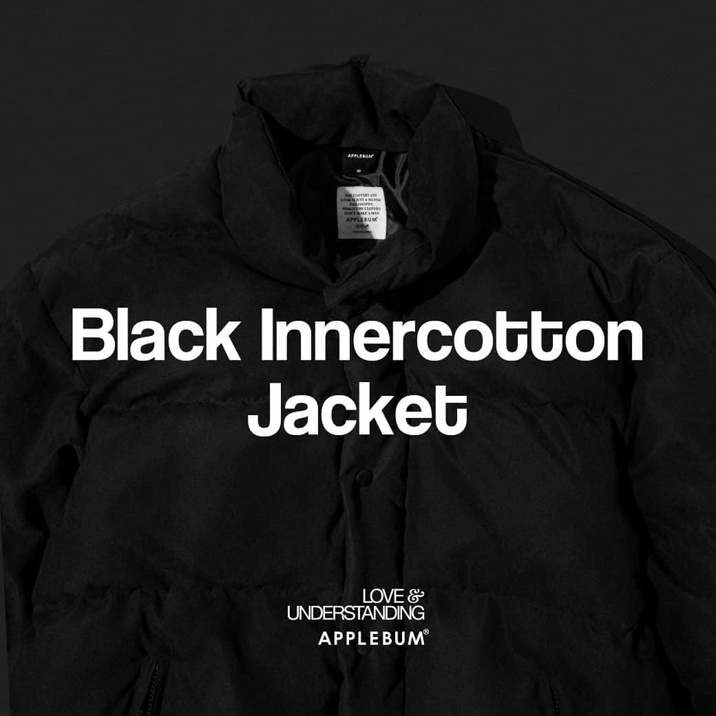 アップルバムさんのインスタグラム写真 - (アップルバムInstagram)「Black Innercotton Jacket.  #applebum」1月27日 16時35分 - applebum_tokyo