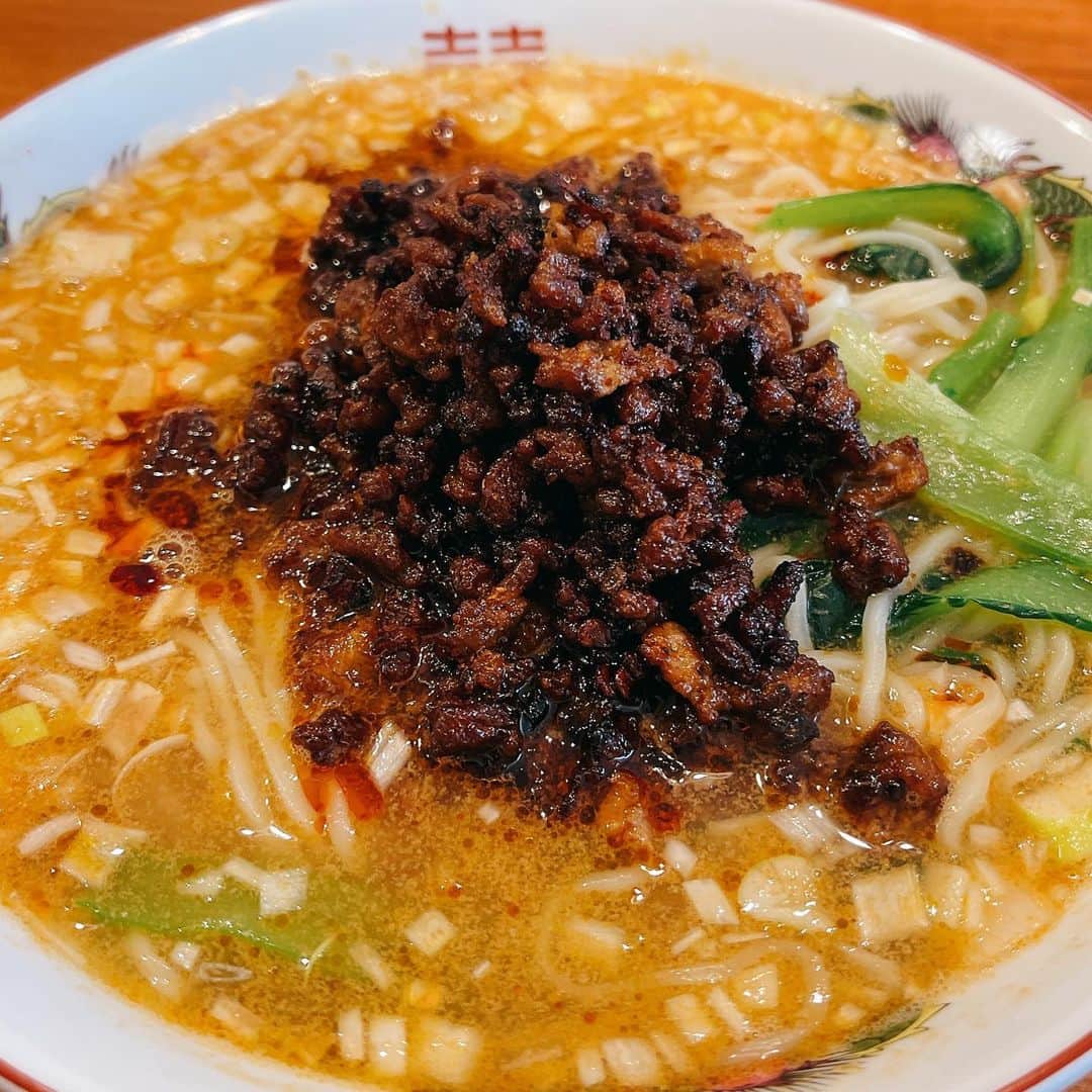 パパイヤ鈴木さんのインスタグラム写真 - (パパイヤ鈴木Instagram)「初めて作った(^^) 味が薄かったけど、いろいろ足していったらお店の味になりました👍 決め手は『花椒』（ホアジャオ）です。 #坦々麺」1月27日 16時44分 - papaya_suzuki