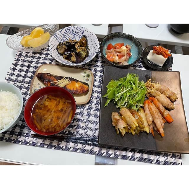 山田真以のインスタグラム：「#おうちごはん #備忘録 #真以ごはん #真以食堂」