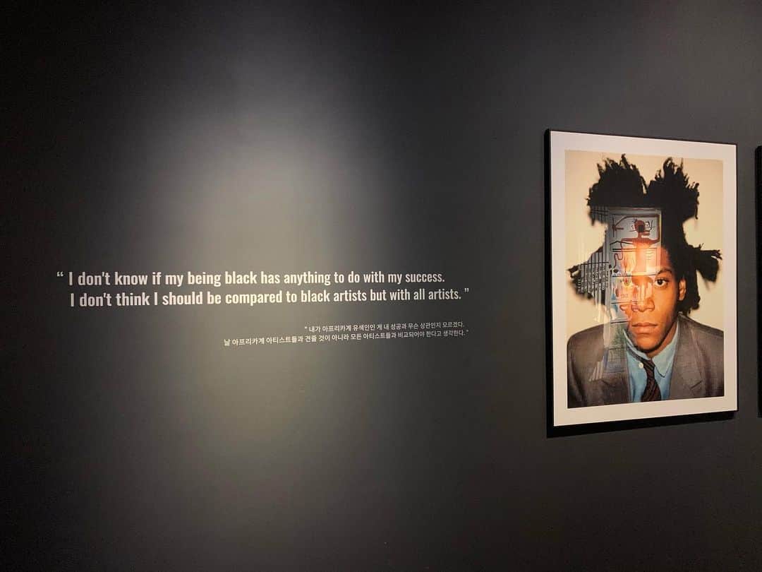 ヒョンミン さんのインスタグラム写真 - (ヒョンミン Instagram)「Jean Michel Basquiat  참 용감한 사람이라고 생각했다.」1月27日 17時56分 - woo.jaka