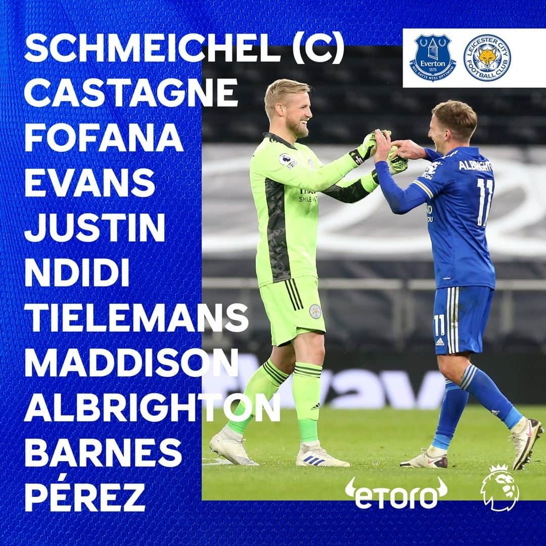 レスター・シティFCさんのインスタグラム写真 - (レスター・シティFCInstagram)「Our starting XI: 𝒄𝒐𝒏𝒇𝒊𝒓𝒎𝒆𝒅 ✔️  Thoughts? 🤔  #EveLei • #lcfc • #PL」1月28日 4時15分 - lcfc