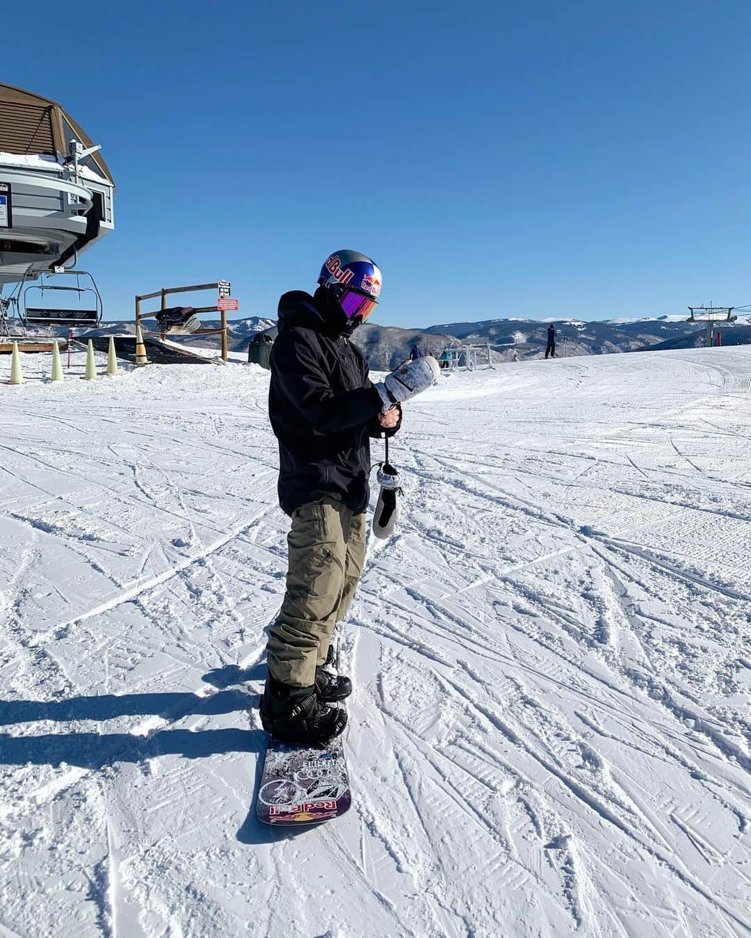 マルクス・クリーブランドさんのインスタグラム写真 - (マルクス・クリーブランドInstagram)「Which line would u choose? @xgames going down this week!😤 hyped to be back!🦋 #snowboarding」1月28日 4時23分 - marcuskleveland