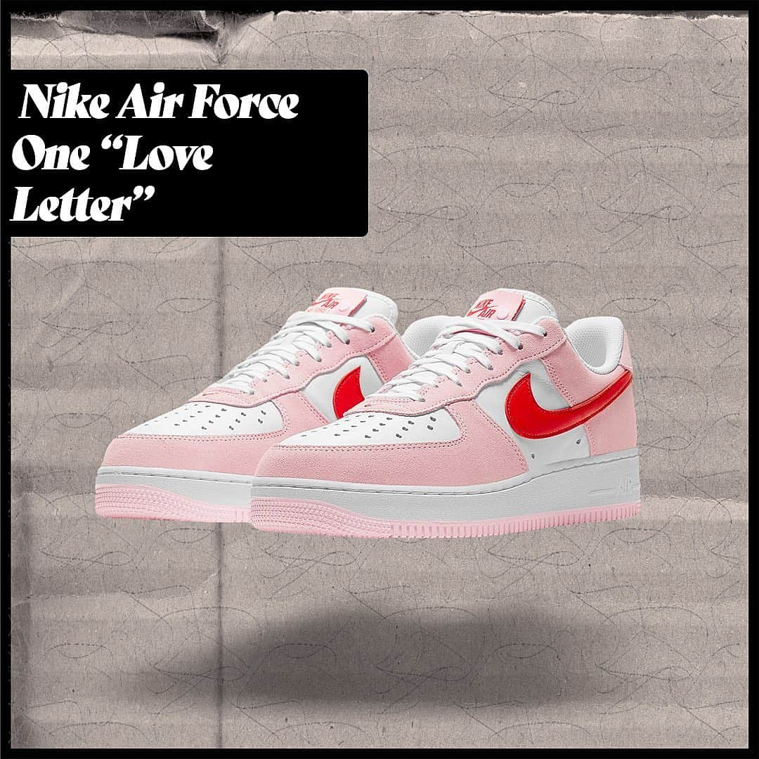 shoes ????さんのインスタグラム写真 - (shoes ????Instagram)「Another V-Day spin on the AF 1 💗 Do you guys like these better than the “Valentine’s Day” AF1’s from this week? 🧐   #nicekicks #kicksonfire #valentinesday #sneakernews #hypebeast #hypebeastkicks #brkicks #yeezy #supreme #shoes #shoesaddict #stockx #grailed #sneakers」1月28日 4時57分 - shoes