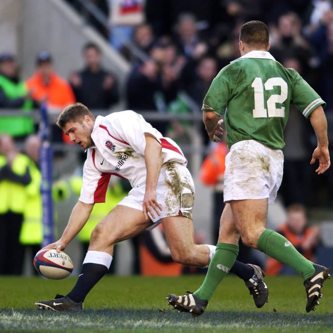 ラグビーイングランド代表のインスタグラム：「A thing of beauty 😍  #GuinnessSixNations」