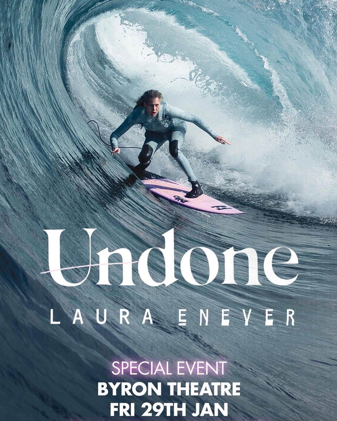 ローラ・エンバーのインスタグラム：「@undonefilm @ BYRON BAY Theatre. Tomorrow night 7pm -  link in bio to tickets. plenty of prizes and giveaways too 🌈」