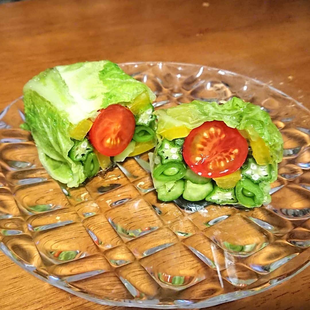 島貫凌さんのインスタグラム写真 - (島貫凌Instagram)「「これって意外に家で作れるのでは？」と思っていたものを作ってみました。野菜のテリーヌ！！ どうにか写真は撮れましたが、ゼラチンが行き渡っておらず、ポロポロ崩れるし、味は薄いしで、プロの凄さを痛感。これはこれで野菜そのものの味を楽しめました(笑) ・ #テリーヌ #ゼリー寄せ #トマト #知多産 #おうち時間 #断面萌え #メーテレ #アナウンサー #島貫凌」1月27日 23時18分 - ryo_shimanuki_nbn_