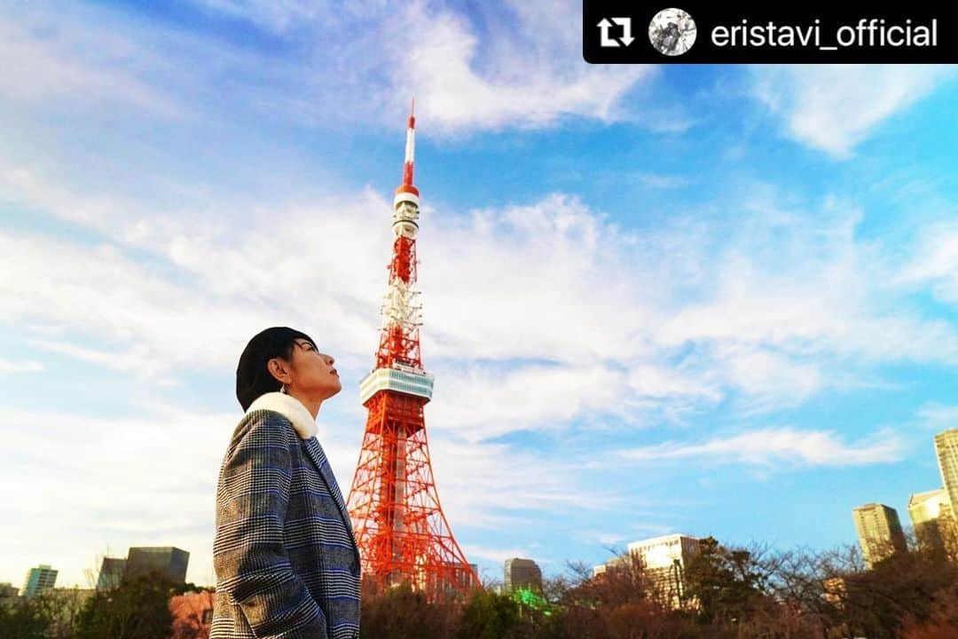 大山恵理乃のインスタグラム：「#Repost  photographer：@eristavi_official   2021.1」