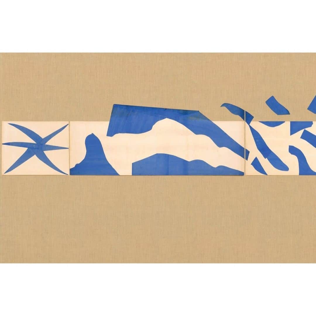 アダムのインスタグラム：「The Swimming Pool. Henri Matisse, 1952.」