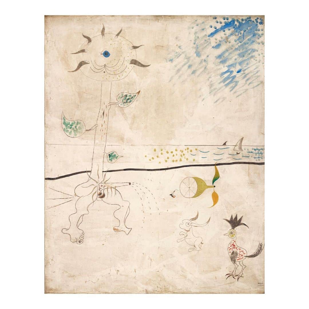 クリスティーズのインスタグラム：「A Private French Collection of 20th Century Modern Masters will lead our spring season of 20th Century Evening Sales in London.⠀ .⠀ The collection is comprised of eight works by Alexander Calder, Jean Dubuffet, Max Ernst, Jean Fautrier, Fernand Léger and Joan Miró.⠀ .⠀ This pioneering group offers a view into the dialogues that connected avant-garde artists working in Europe and America throughout the 20th Century, highlighting the artistic innovations and the exchange of ideas that shaped the century, both before and after the Second World War.⠀ .⠀ The collection has remained unseen for many years and is fresh to the market.⠀ .⠀ Joan Miró, 'Le piège', 1924. Estimate: £3,000,000-£5,000,000.⠀ .⠀ Fernand Léger, 'Deux femmes couchées', 1913. Estimate: £1,200,000-£1,800,000.⠀ .⠀ Jean Dubuffet, 'Paysage du Pas-de-Calais III', 1963. Estimate: £2,500,000-£3,500,000.⠀ .⠀ The Art of the Surreal —  23 March, London.⠀ 20th Century Art — 23 March, London.⠀ .⠀ #20thcenturyart #modernmasters #modernart #AlexanderCalder #JeanDubuffet #MaxErnst #JeanFautrier #FernandLéger #JoanMiró」