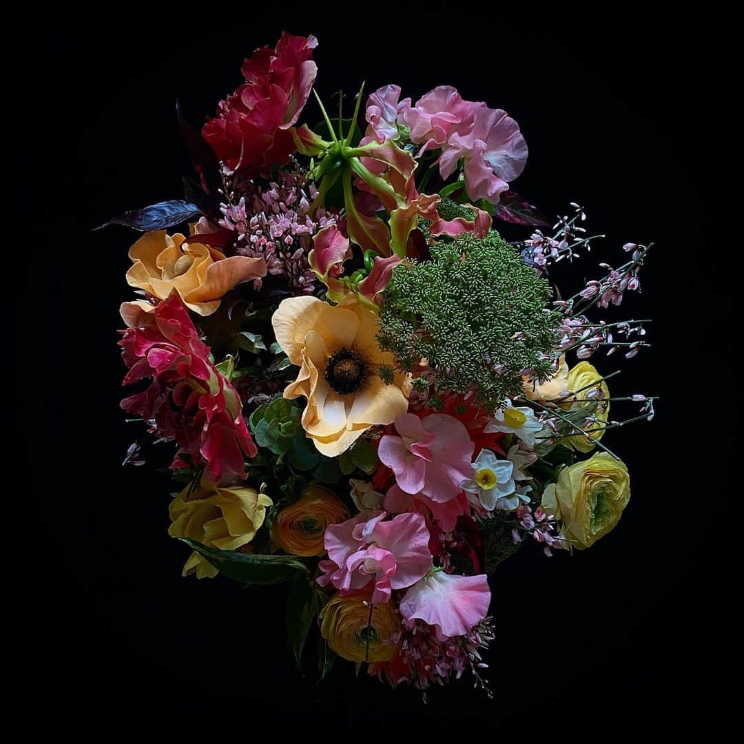 クリスヴァンアッシュのインスタグラム：「FLOWERS / HOME  THANK YOU @ericchauvinparis !  #flowers #krisvanassche」