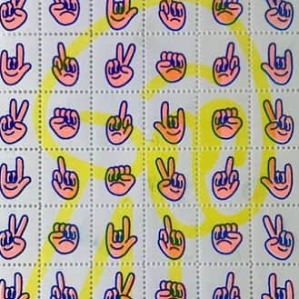 Jason G. Sturgillのインスタグラム：「Celebrate @theportlandstampcompany getting their artist series stamps, including mine, into the @smithsonian mail art collection by going and buying yourself some. All signed and limited to 100 by a bunch of other really great peeps including @kentarookawara, @edwardfella, @helenhancocks, @ledouxville, @oanabefort, @sarah.wildfang, @ericwmast, @ryanbubnis, @shawnwolfe, @ianlynam, @braulioamado, @maliajensenstudio, @mianolting and many more!!」
