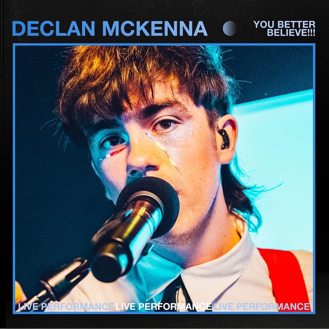 Vevoさんのインスタグラム写真 - (VevoInstagram)「Irresistible vocals, a catchy hook, and unlimited energy 🎸 @thedeclanmckenna takes it to the max in his performance of 'You Better Believe!!!' ⠀⠀⠀⠀⠀⠀⠀⠀⠀ ▶️[Link in bio] #DeclanMcKenna #YouBetterBelieve!!!」1月28日 3時02分 - vevo