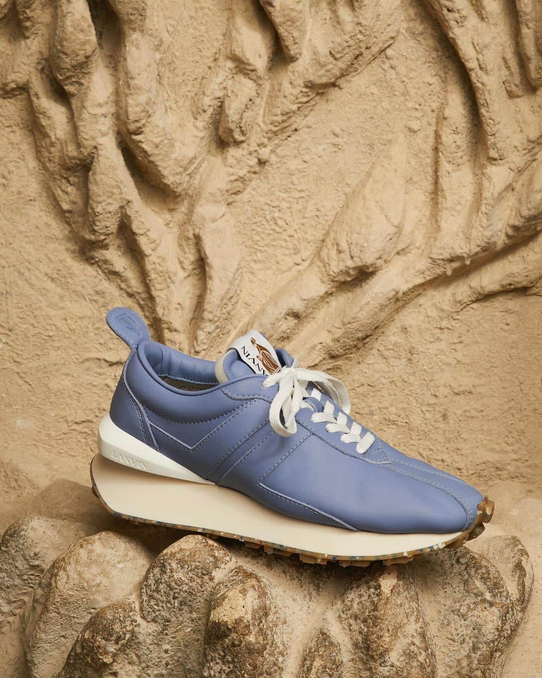 ランバンのインスタグラム：「Leather BumpR sneakers colorama. #LanvinSS21」