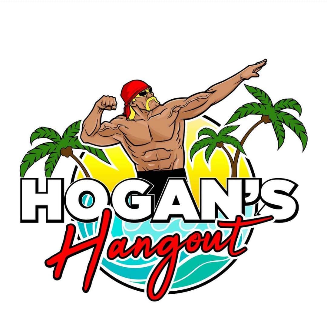 ハルク・ホーガンのインスタグラム：「🏖 Hold onto Your beach hats, BROTHER! @hoganshangout has a MAJOR announcement coming in in a few hours... ⏱ • @hulkhogan  • @hogansbeachshop  • @hoganshangout」