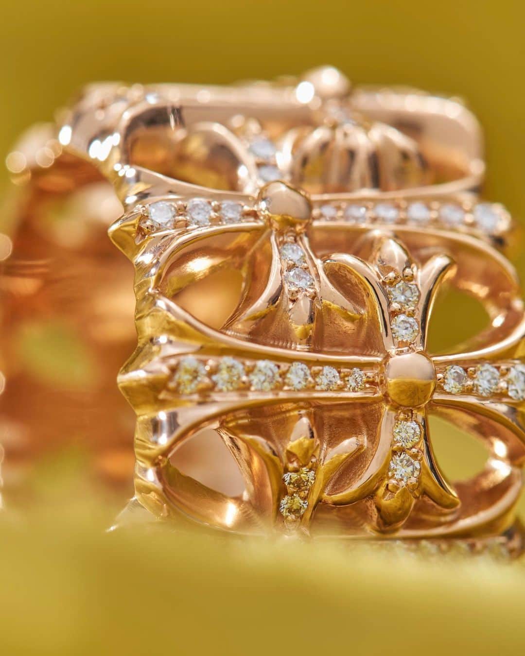 クロムハーツのインスタグラム：「+ 22k pave diamond +」
