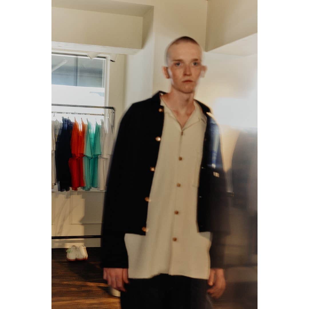 KUROのインスタグラム：「KURO JPRESS  21ss collection  #kurodenim #denim #jpressandsons_aoyama #jpress_originals #pfw #preppystyle」
