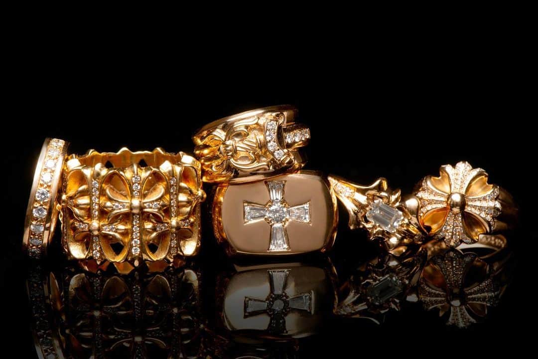 クロムハーツのインスタグラム：「+ 22k pave diamond +」