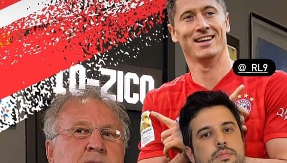 ジーコさんのインスタグラム写真 - (ジーコInstagram)「Ja no Canal Zico 10 no Youtube o “React” sobre o grande Lewandowski, que foi eleito o melhor do mundo. Confere la.」1月28日 11時07分 - zico