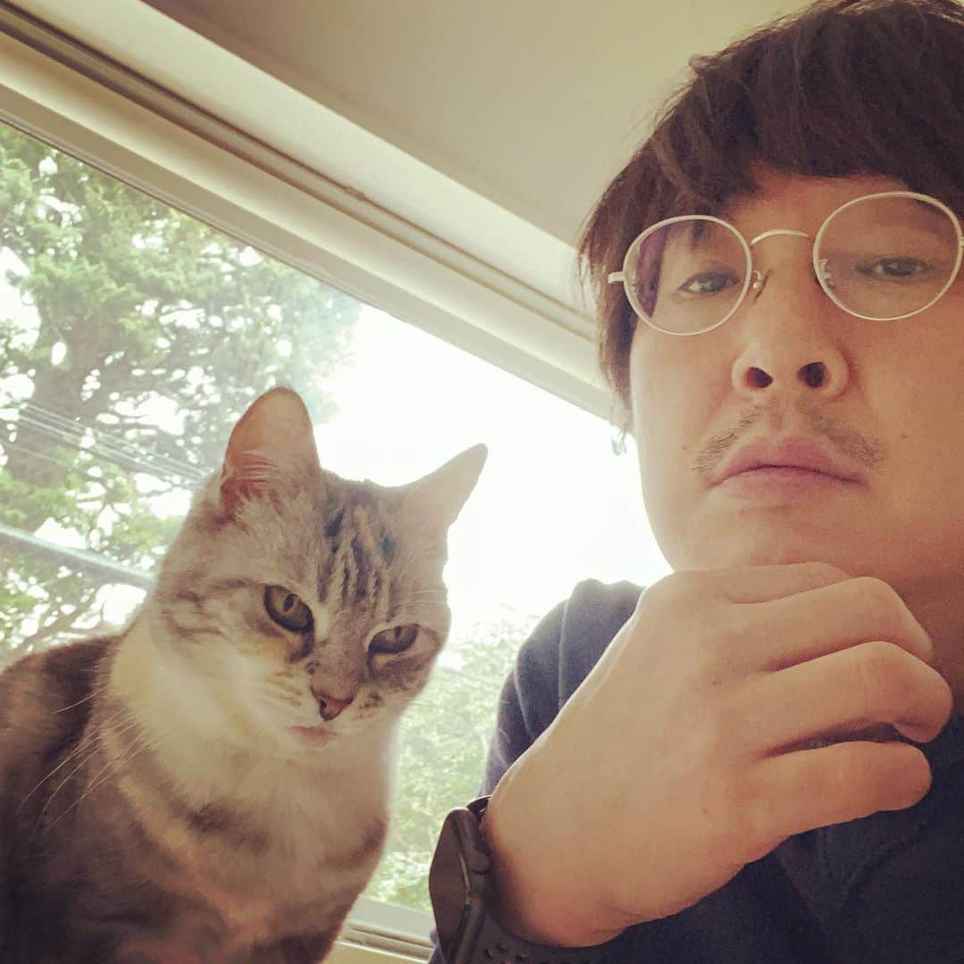 浅田信一のインスタグラム：「ツーショット」