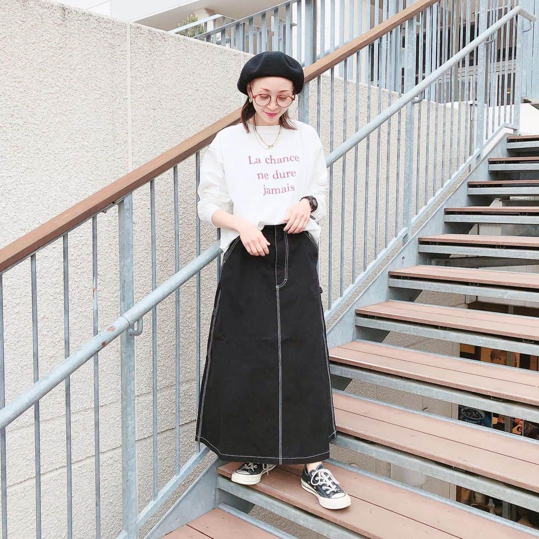 まゆみあずささんのインスタグラム写真 - (まゆみあずさInstagram)「new wear🍎」1月28日 23時15分 - mameko__k