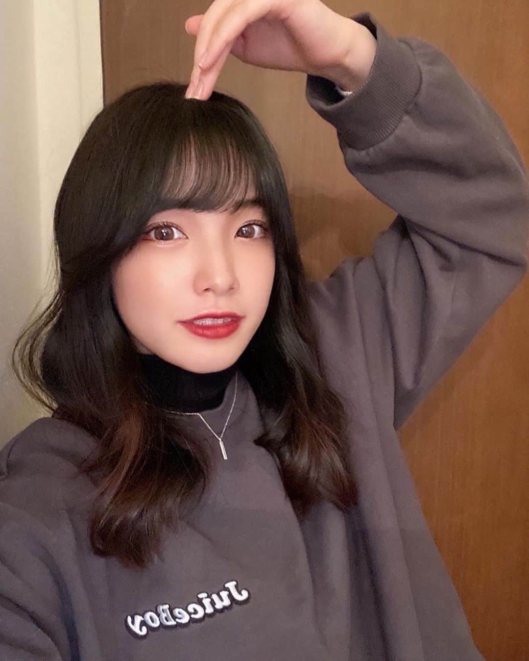 溝部ひかるのインスタグラム：「ハァト？」