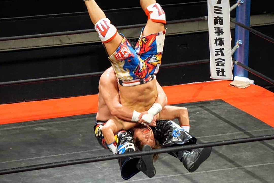 TAJIRIのインスタグラム：「go to hell.#tajiri #ikutohidaka #piredriver」