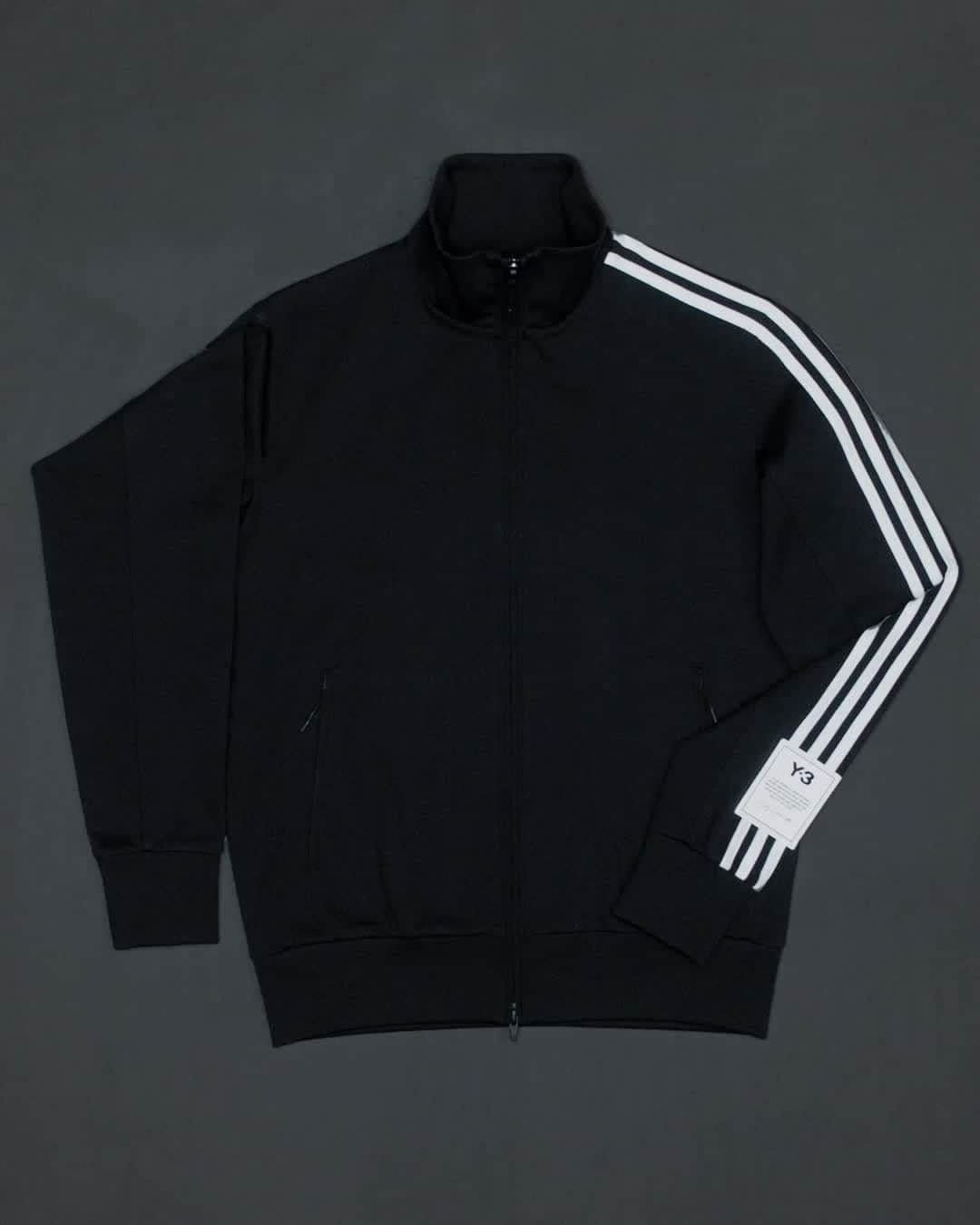 ワイスリーのインスタグラム：「Y-3 Track Jacket. Y-3 Spring/Summer 2021. --- #adidas #Y3 #YohjiYamamoto Discover the collection at adidas.com/y-3」