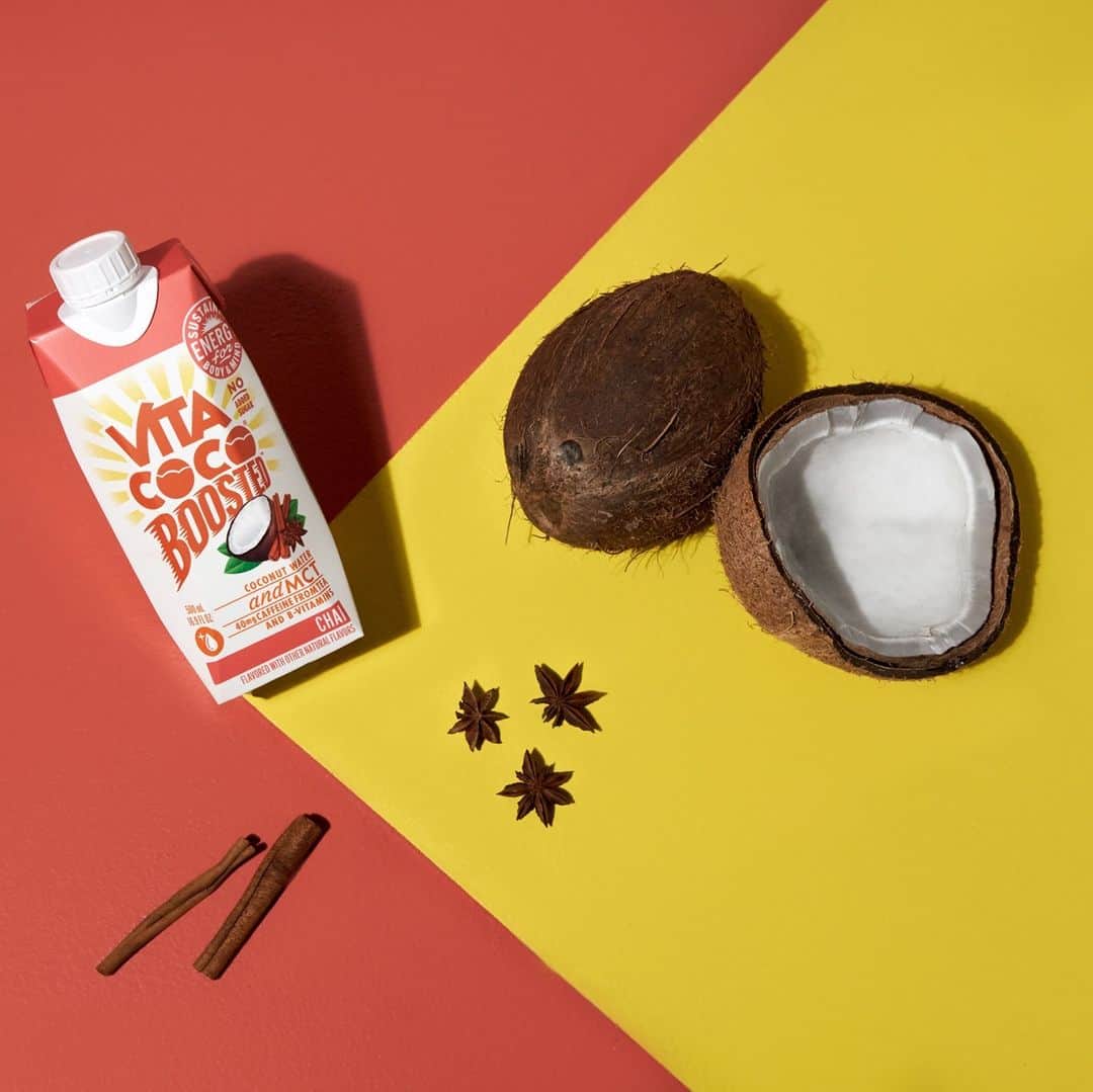 Vita Coco Coconut Waterのインスタグラム：「And if the first two weren’t for you, Chai this one. See what we did there? Was that too cheesy? Okay no more puns for today」