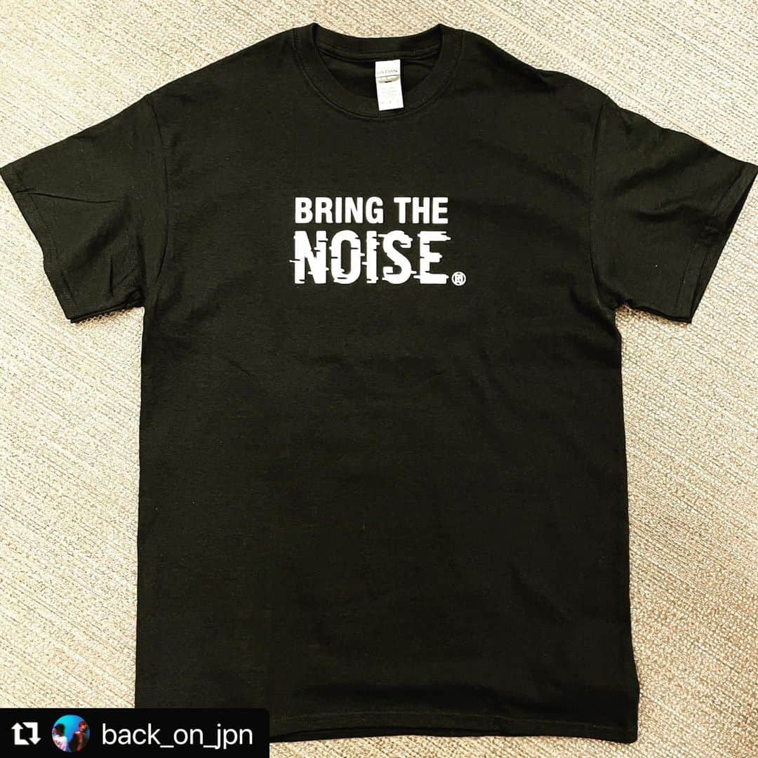 TEEDAさんのインスタグラム写真 - (TEEDAInstagram)「【GOODS】ファンコミュニティ「BACK-ON CLAN」限定、「Bring the Noise」CREW Tシャツの販売が決定！ ※詳細は「fanicon BACK-ON」で検索♪ #backon #kenji03 #teeda #bringthenoise」1月28日 16時12分 - teeda_bo