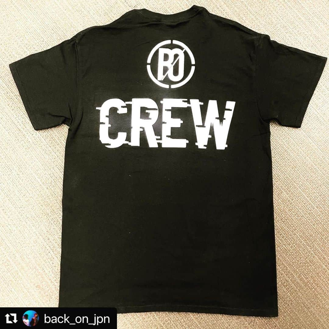 TEEDAさんのインスタグラム写真 - (TEEDAInstagram)「【GOODS】ファンコミュニティ「BACK-ON CLAN」限定、「Bring the Noise」CREW Tシャツの販売が決定！ ※詳細は「fanicon BACK-ON」で検索♪ #backon #kenji03 #teeda #bringthenoise」1月28日 16時12分 - teeda_bo