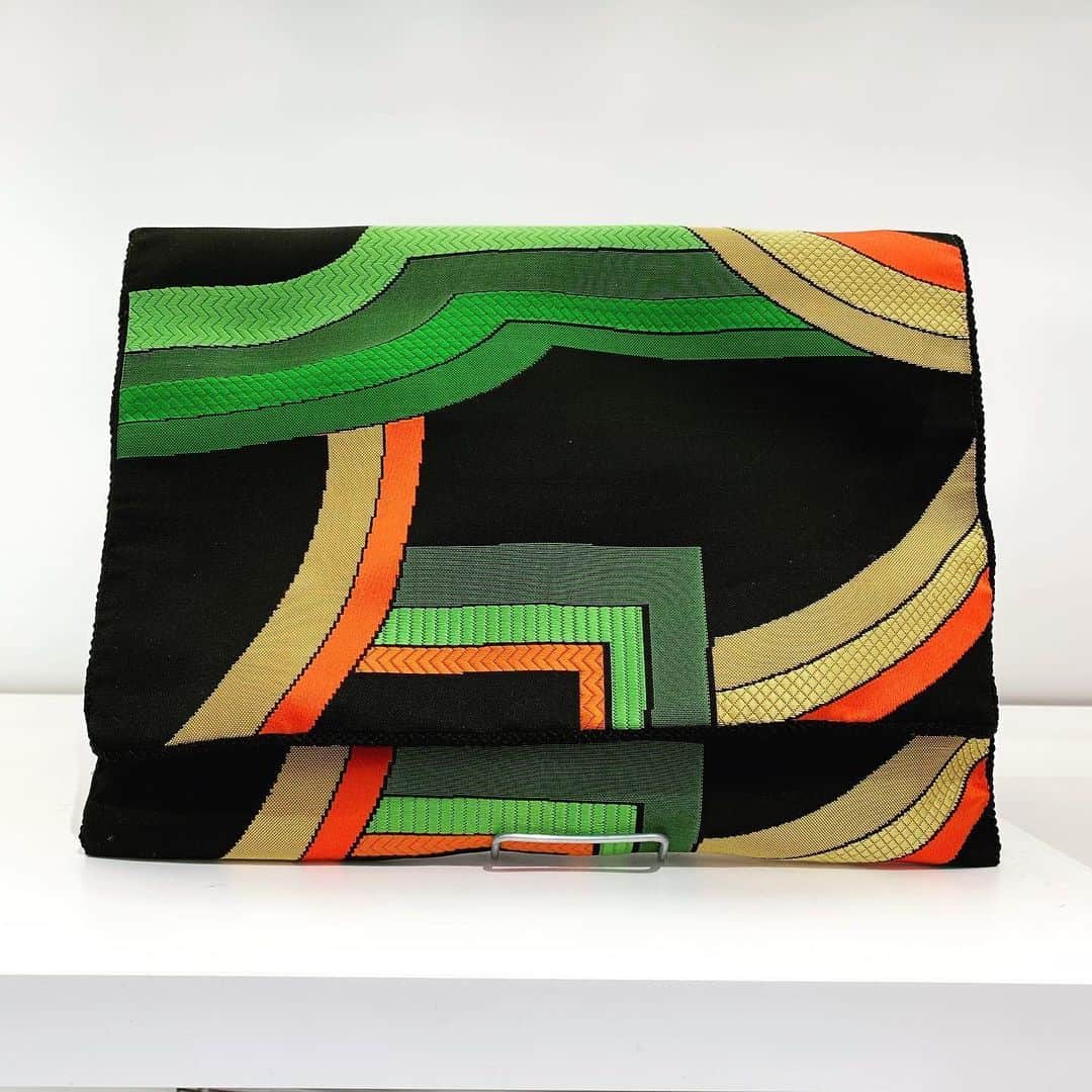 沖野修也のインスタグラム：「#theshibuyasouvenirstore  #obiclutchbag  Lakinoh×Okino」