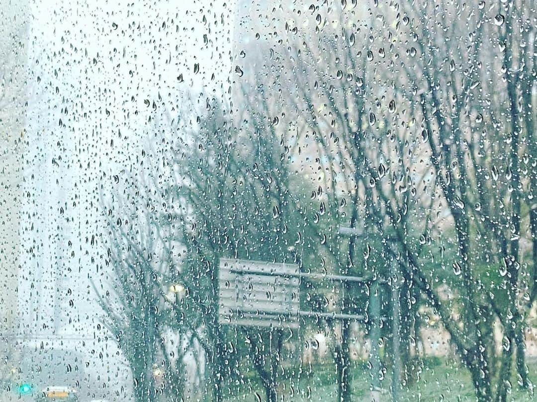 倉田雅世のインスタグラム：「わー‼️雪だ❄️ そして、寒い〜☃️ 今日の楽しかった記憶は雪とともに残るだろうなあ。 みなさん、お疲れ様でした。」