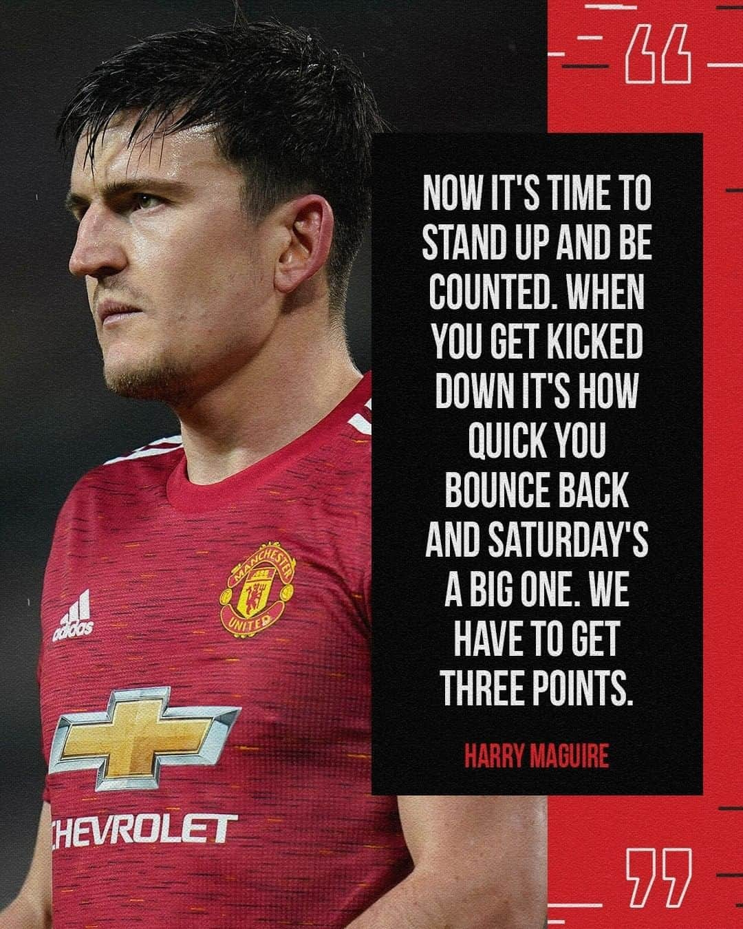 マンチェスター・ユナイテッドさんのインスタグラム写真 - (マンチェスター・ユナイテッドInstagram)「🗣 The skipper wants an immediate response... #MUFC #PremierLeague #Maguire」1月28日 17時02分 - manchesterunited