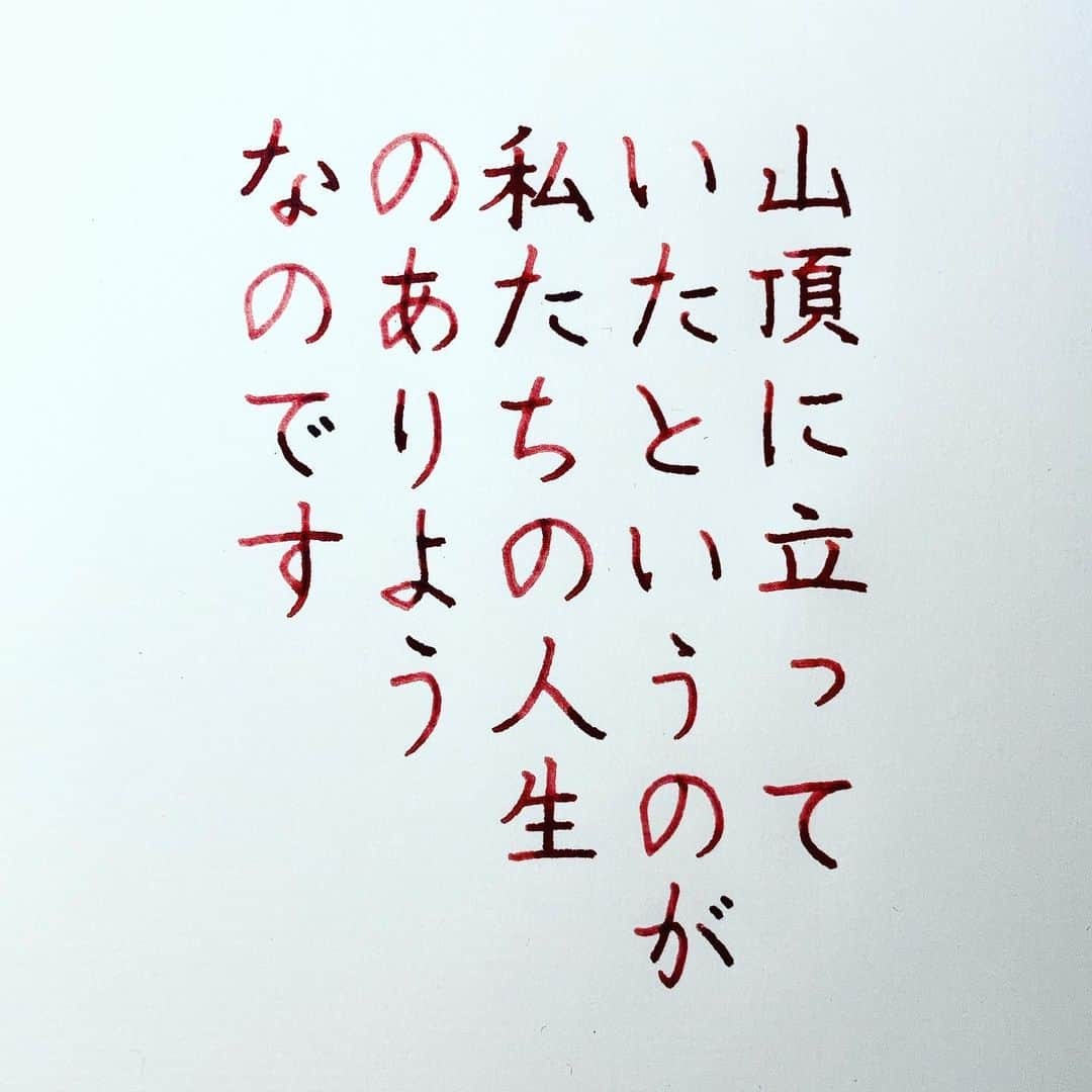 NAOさんのインスタグラム写真 - (NAOInstagram)「＊ ＊ 習慣がつくまでには21日間続ける事が必要と言われています まずは3週間意地でも継続！ 21日後に今とは違う何かが見えてるはず！ ワクワクしますね✨✨✨ ＊ ＊ ＊ ＊ ＊  #楷書 #筋トレ  #漢字 #習慣 #楽しい　#自分 #人生　#積み重ね #大切 #他人 #期待 #山頂 #時間 #名言  #手書き #手書きツイート  #手書きpost  #手書き文字  #美文字  #japanesecalligraphy  #japanesestyle  #心に響く言葉  #格言 #言葉の力  #ガラスペン  #ペン字  #文房具  #字を書くのも見るのも好き #万年筆」1月28日 17時40分 - naaaaa.007