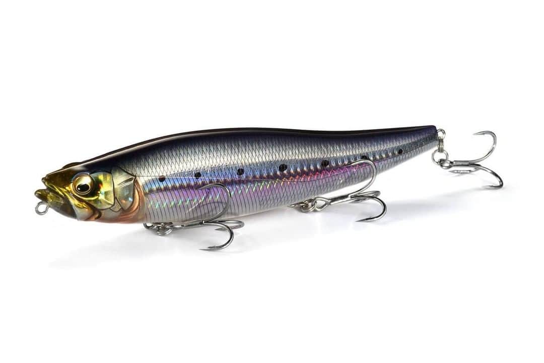 Megabass Inc.のインスタグラム：「【2021 NEW ITEM】 MEGADOG 180 あのメガドッグをダウンサイジング。水面爆発力がさらに拡大!! モンスター鱸をはじめ、あらゆるソルトフィッシュをフィーディングフィッシュへと狂わせるミラクルベイト、「メガドッグ」に待望の180㎜が登場。 ソルトのトップウォーターゲームを一層手軽でエキサイティングな釣りへと変えていきます。 詳しくは、製品ページへ https://www.megabass.co.jp/site/products/megadog180/  We got a downsized version of Megadog in its lineup. You’ll witness an extreme number of blow-ups!! Megadog 180 is a miracle lure not only for the sea bass, but you also turn a variety of salt water fish into feeding fish and drive them crazy Long-awaited Megadog 180mm will finally be released.  It’ll definitely facilitate your big top water game, and it’ll be much more exciting!  #メガバス #megabass #megadog180 #megadog #メカドッグ」