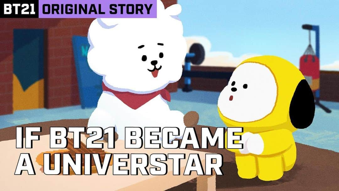 BT21 Stars of tomorrow, UNIVERSTAR!のインスタグラム